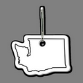 Zippy Clip & State of Washington Shaped Tag